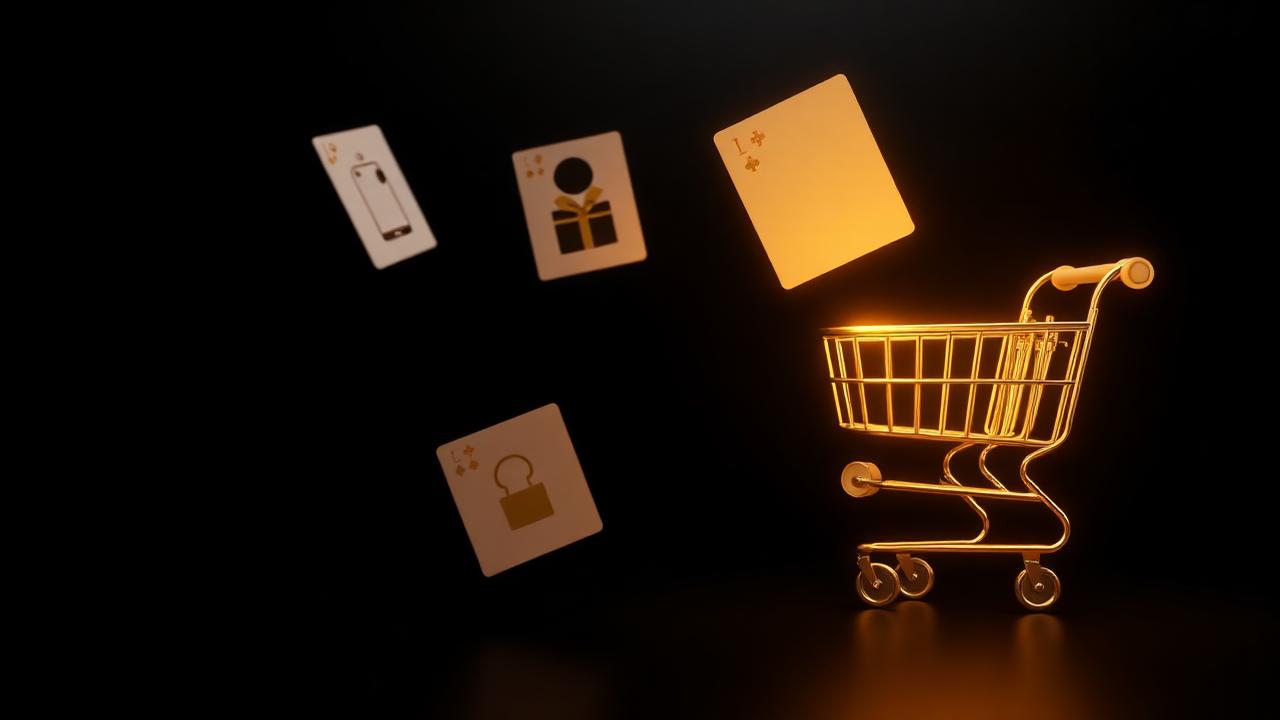 Interface de boutique en ligne avec fiches produits et panier